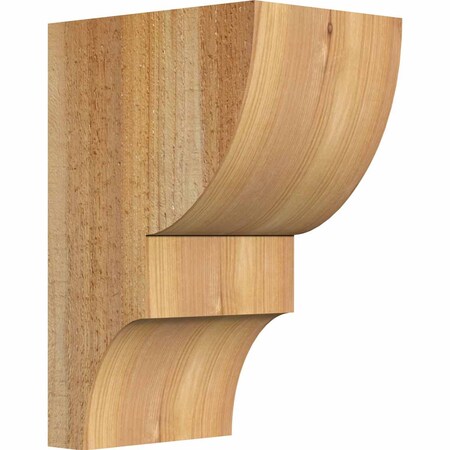 Ekena Millwork Ridgewood Rough Sawn Corbel, Western Red Cedar, 6"W x 8"D x 12"H COR06X08X12RID00RWR